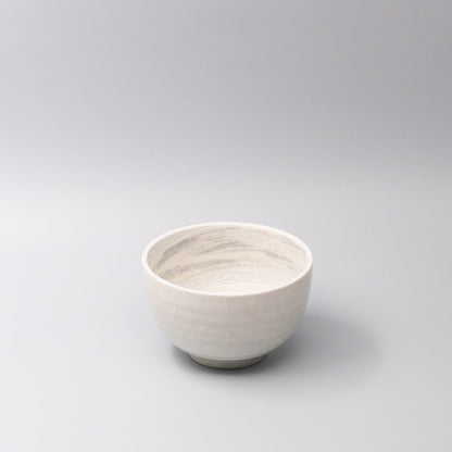 Bowl 16cm Grey Swirl Glaze