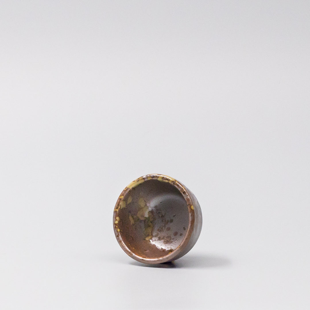 Sake Cup 30ml Brown blend Speckle Glaze - Image 3