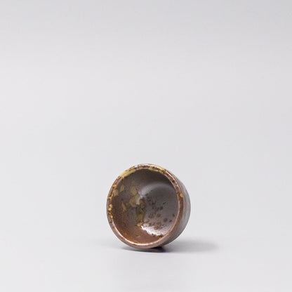 Sake Cup 30ml Brown blend Speckle Glaze - Image 3