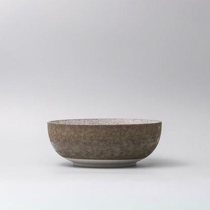 Serving Bowl 24cm Crazed Grey Glaze - Image 4