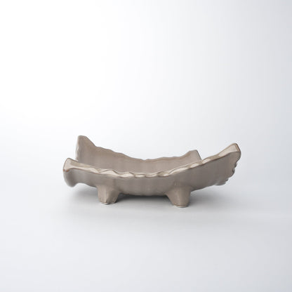 Sushi Plate Swept Side 26cm Dune Glaze - Image 3