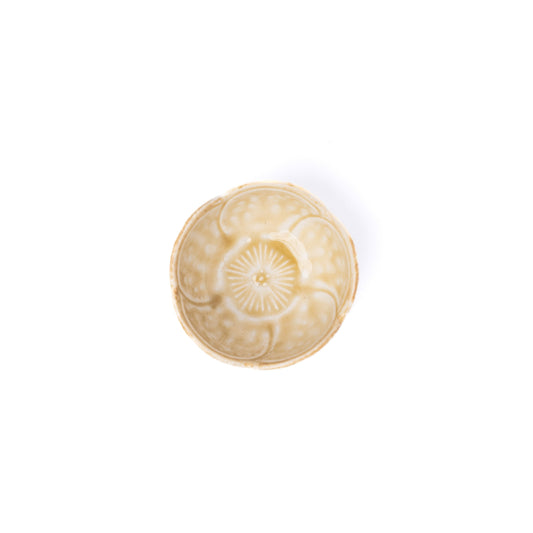 Sauce Dish Ume Shape Dune Glaze - Image 2