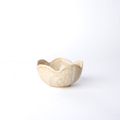 Sauce Dish Ume Shape Dune Glaze - Image 3
