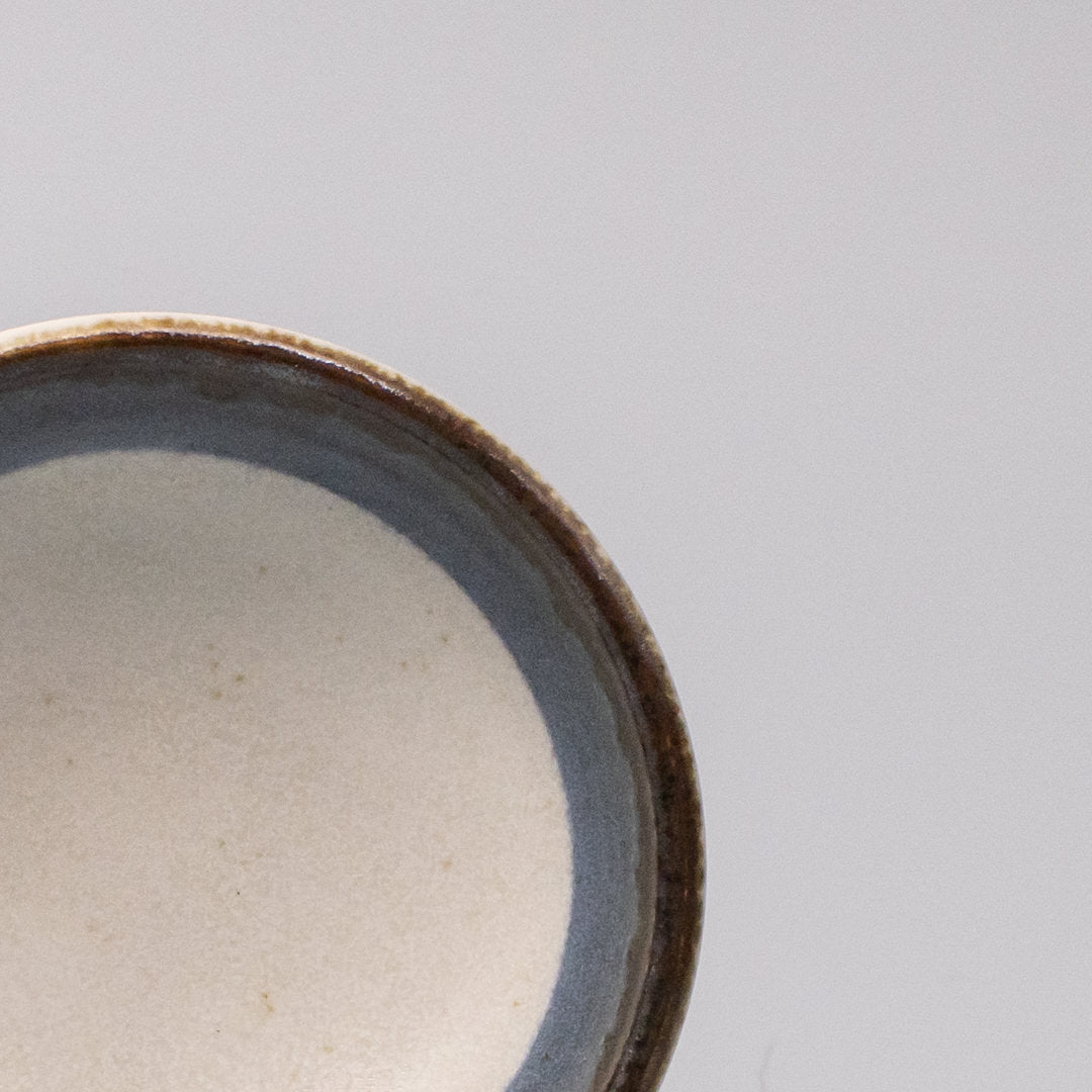Sauce Dish 8cm Kozara Denim Blue Glaze - Image 2