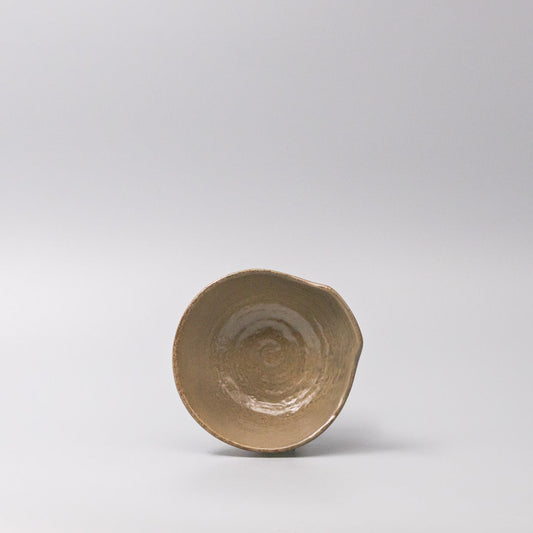 Bowl with Handle 13cm Hazel Glaze - Image 2