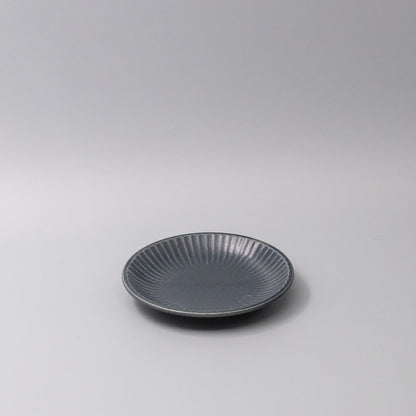 Plate 15.5cm Sunburst Dark Navy Glaze