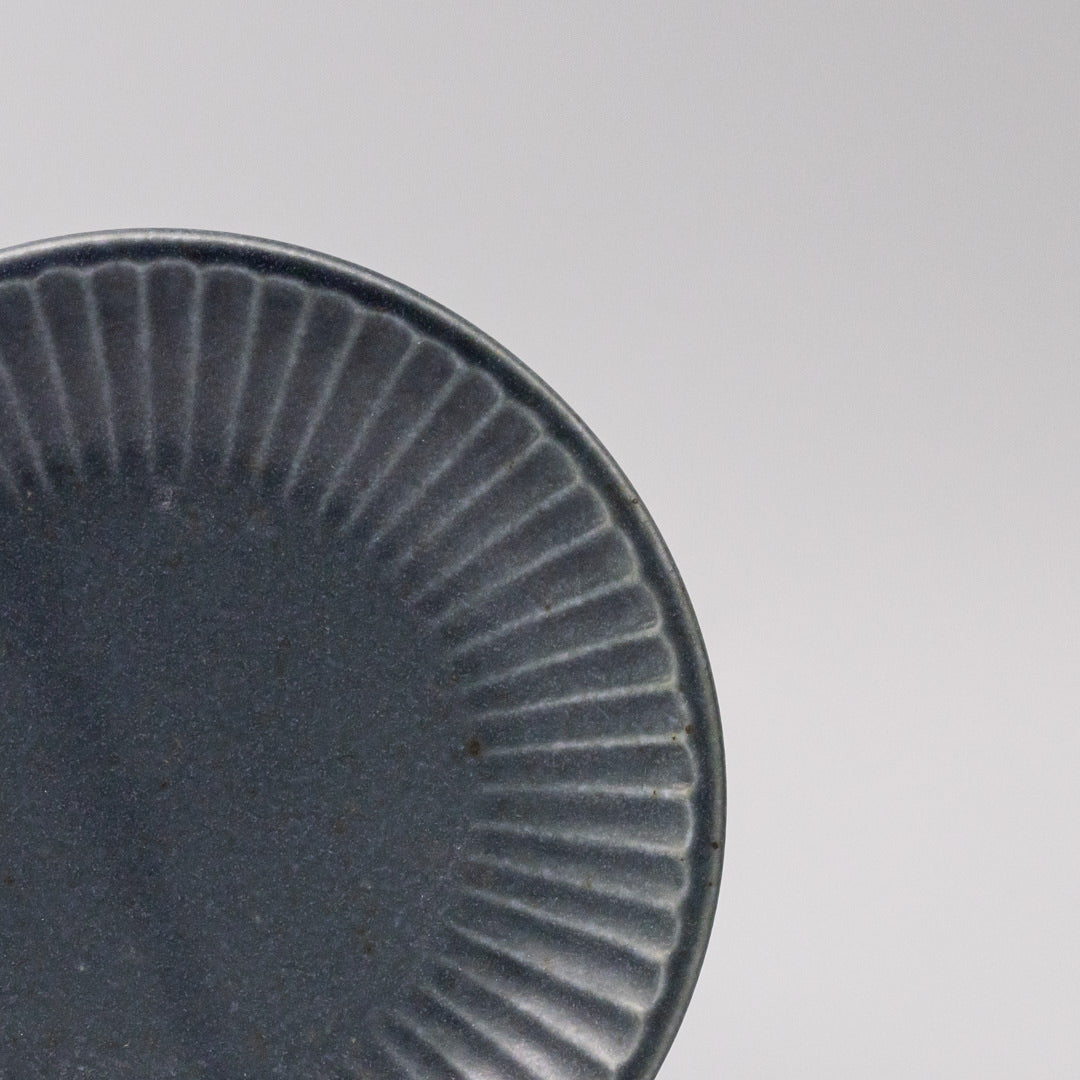 Plate 15.5cm Sunburst Dark Navy Glaze - Image 4