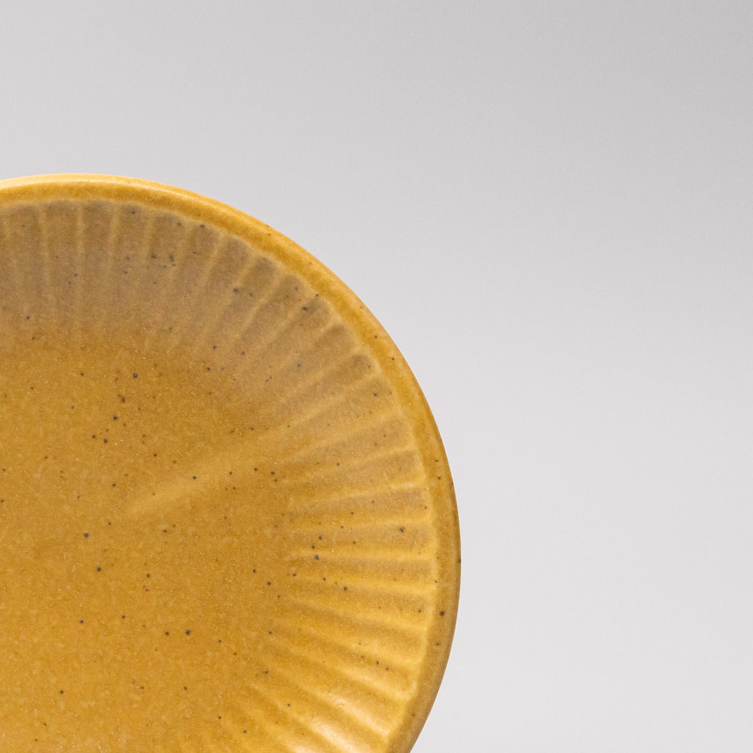 Plate 15.5cm Sunburst Turmeric Glaze - Image 3