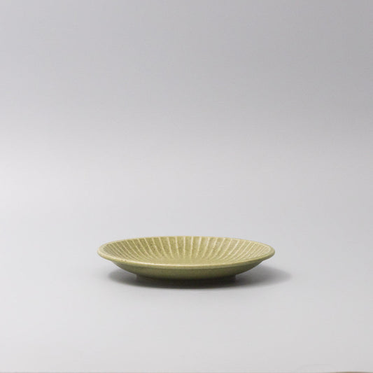 Tapas Plate 15.5cm Apple Green Glaze - Image 2