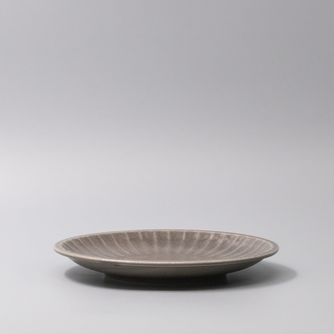 Plate 21.4cm Sunburst Dove Glaze - Image 3