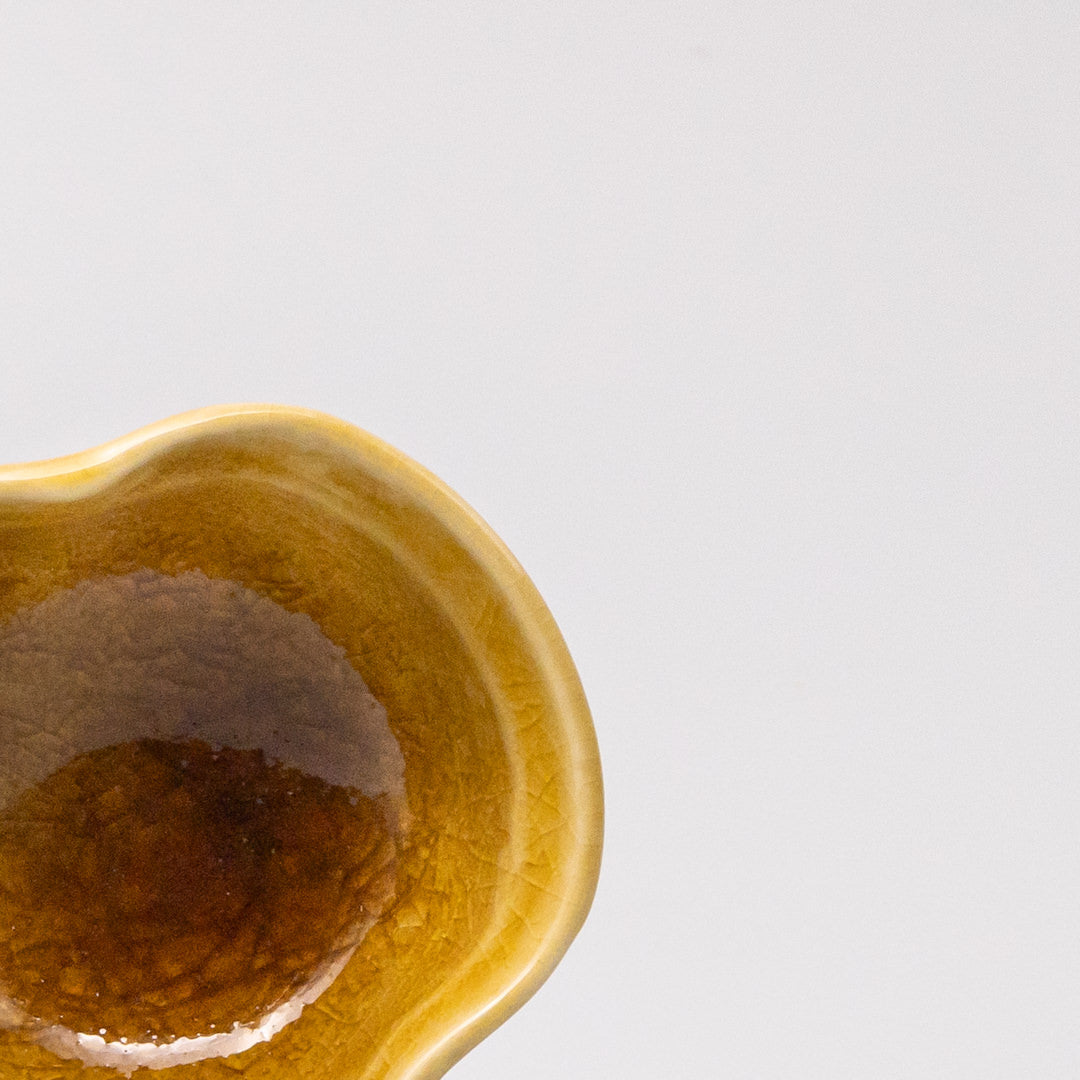 Sauce Bowl 40ml Amane Amber Glaze - Image 3