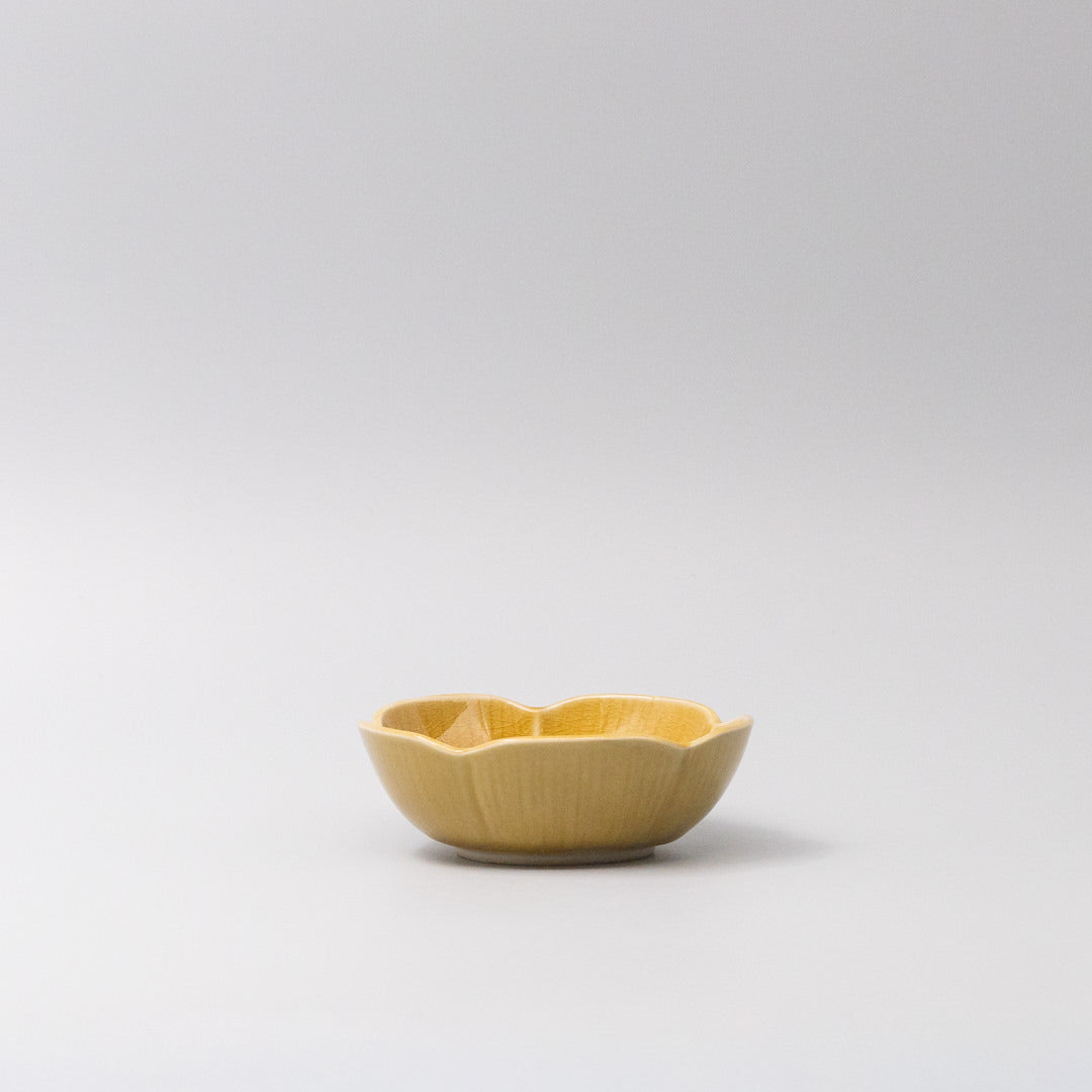 Sauce Dish 12.5cm Amane Amber Glaze - Image 3