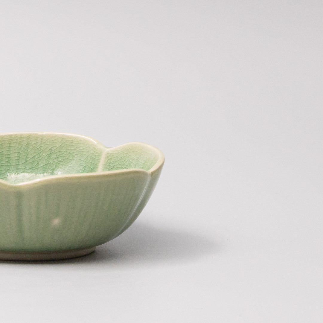 Sauce Dish 12.5cm Amane Emerald Glaze - Image 2