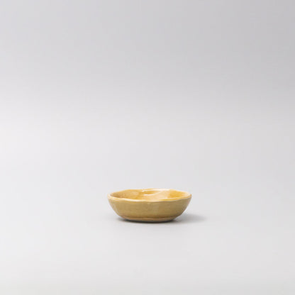 Sauce Dish 9cm Amane Amber Glaze - Image 4