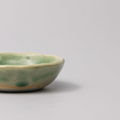 Sauce Dish 9cm Amane Emerald Glaze - Image 4