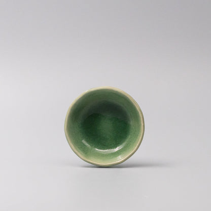 Sauce Dish 9cm Amane Emerald Glaze - Image 3