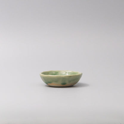 Sauce Dish 9cm Amane Emerald Glaze - Image 2