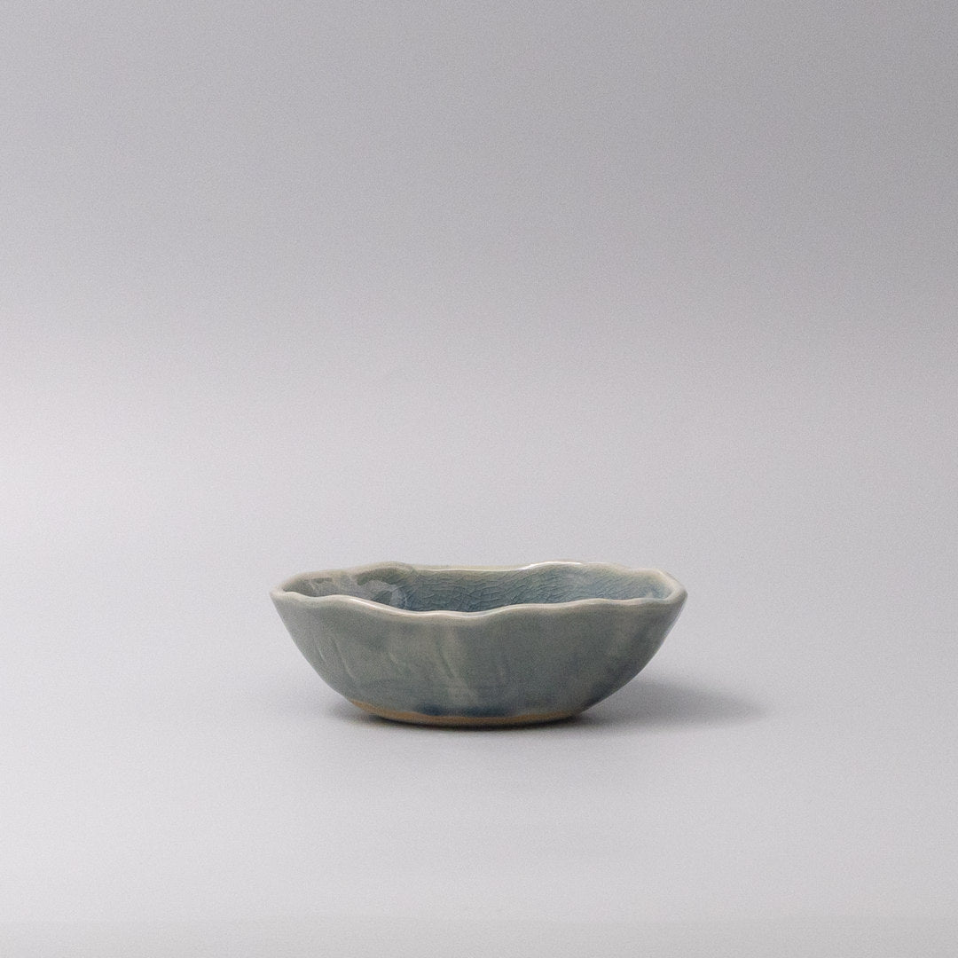 Bowl Oval 13.5cm Amane Sapphire Glaze - Image 2