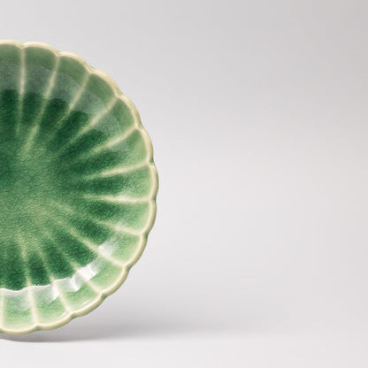 Bowl 19cm Amane Emerald Glaze - Image 2