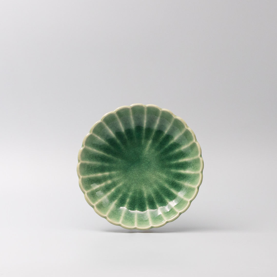 Bowl 19cm Amane Emerald Glaze - Image 3