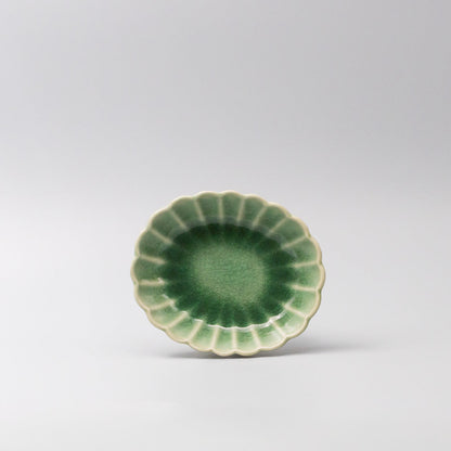 Bowl Oval 16cm Amane Emerald Glaze - Image 4