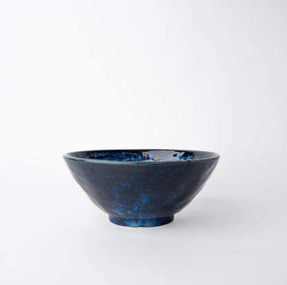 Udon Bowl 19cm Copper Swirl Glaze - Image 3