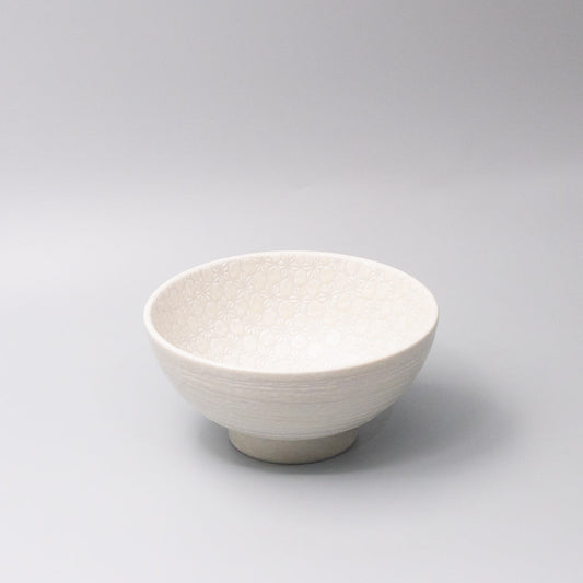 Bowl Large 19.5cm White Star Glaze
