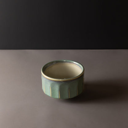 Matcha Tea Bowl 11cm Pale Green - Image 3