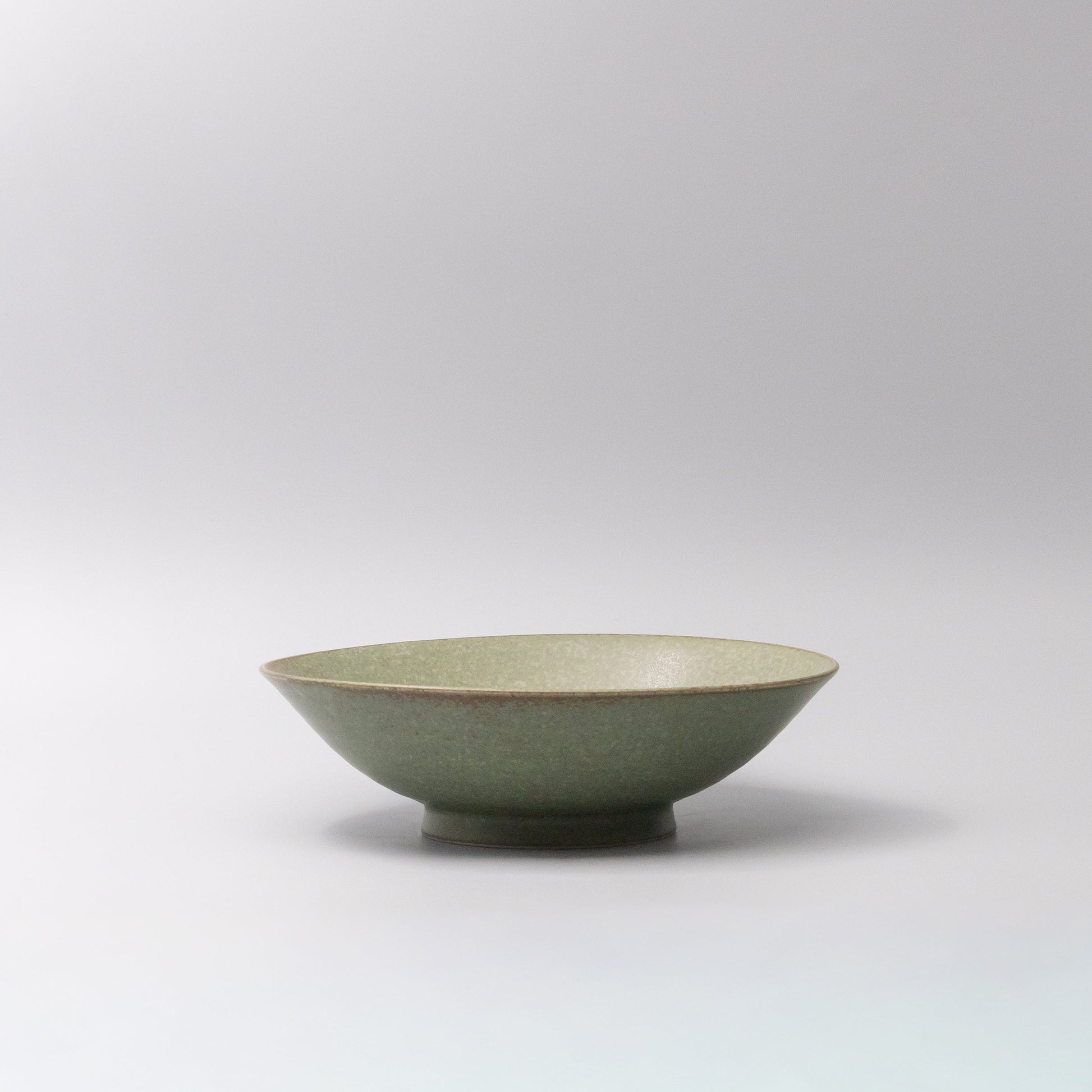 Ramen Bowl 25cm Green Fade Glaze - Image 3