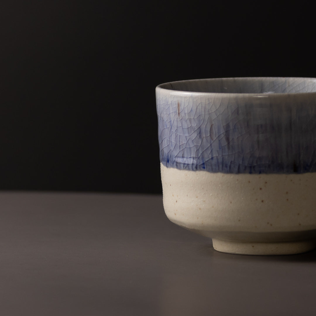 Matcha Tea Bowl 10cm Winter Drift - Image 2