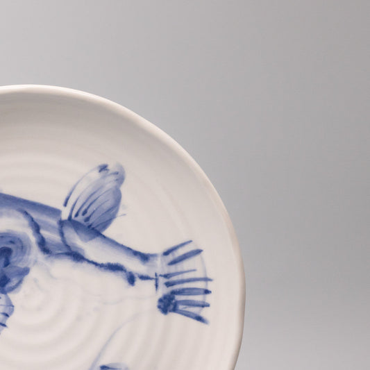 Serving Platter 29cm Fugu Design - Image 2