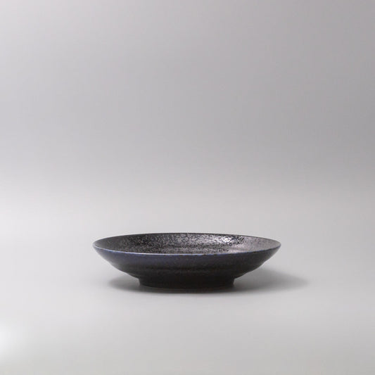 Pasta Bowl Flat Based 23cm Midnight Pearl Glaze - Image 2