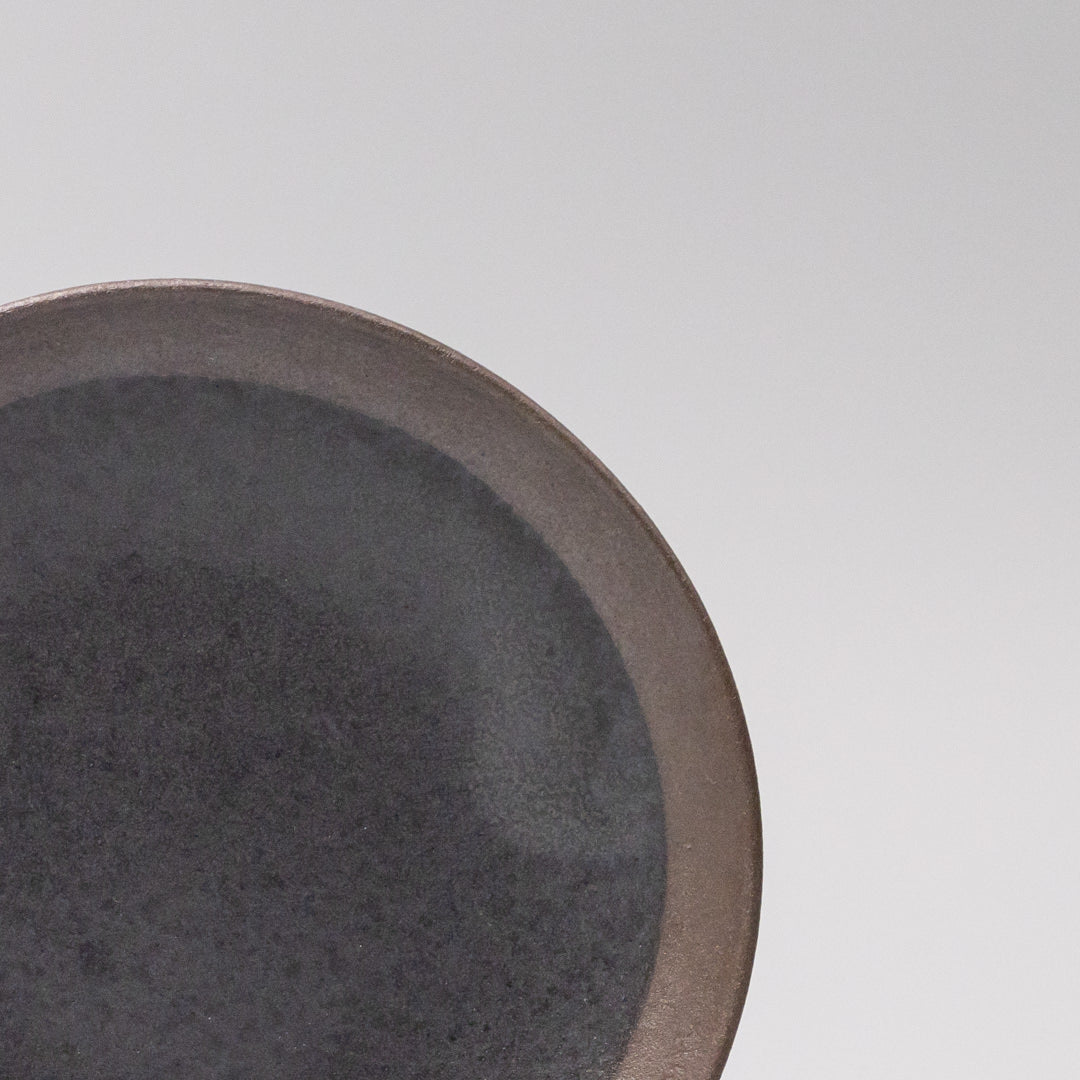 Saucer Bisque Edge 15cm Black - Image 2