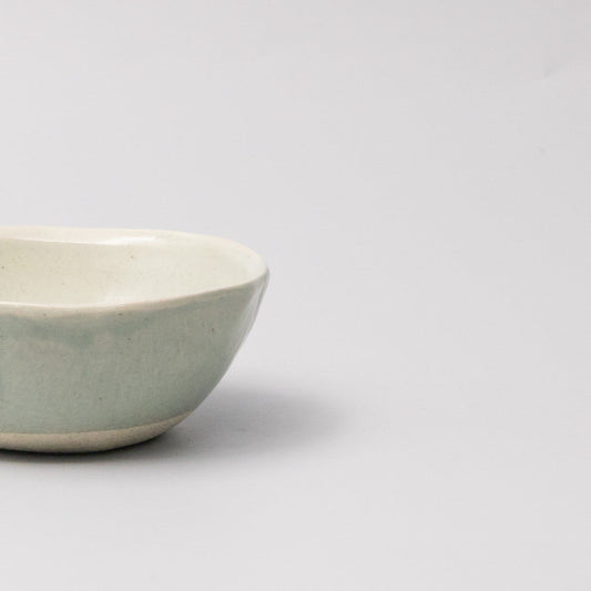 Lopsided Bowl 11.5cm Tomei Blue Glaze - Image 2