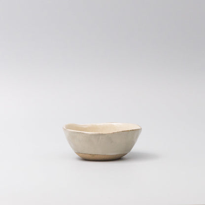 Lopsided Bowl 11cm Fawn Glaze - Image 2