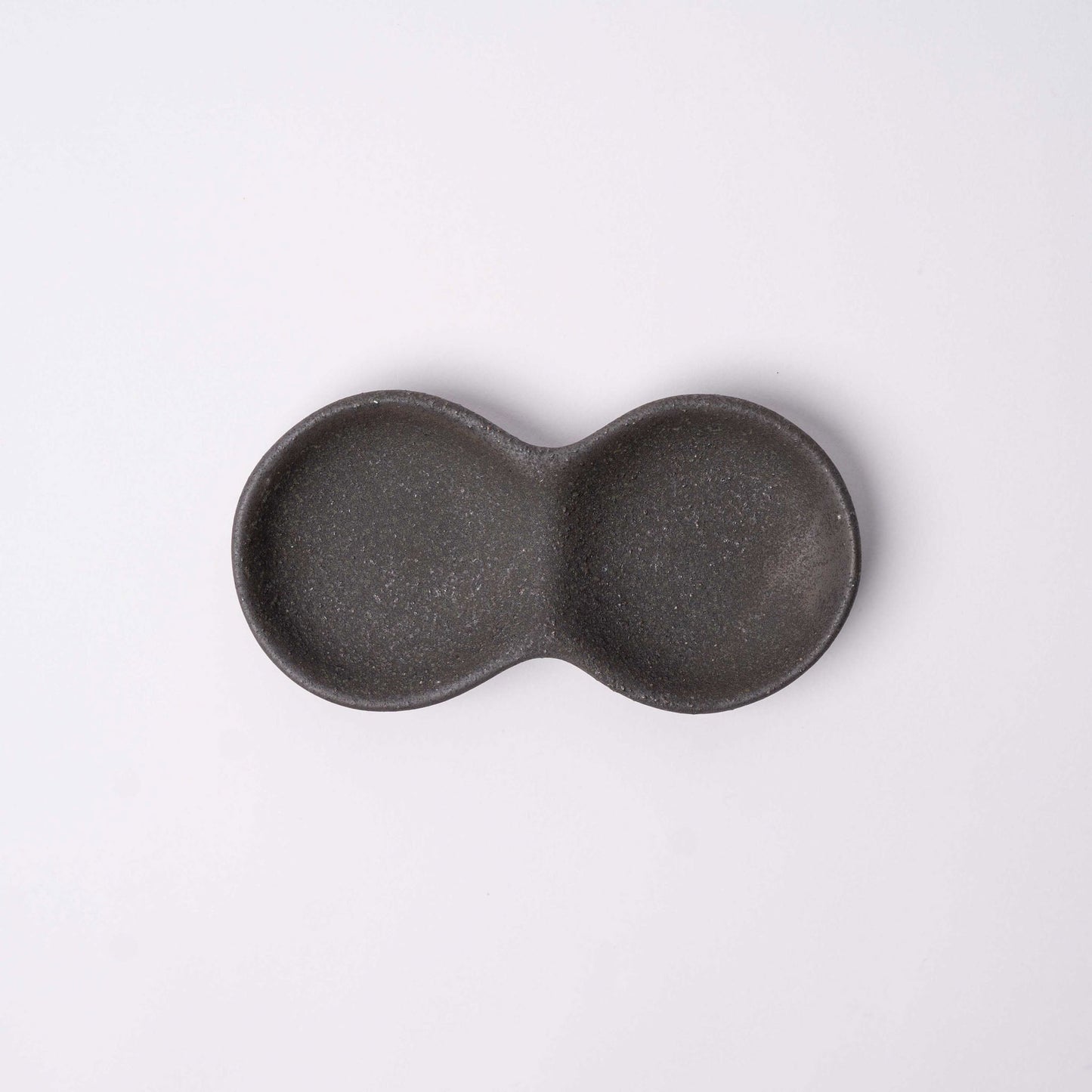 Double Sauce Dish 15.5cm Stone Slab Design - Image 2