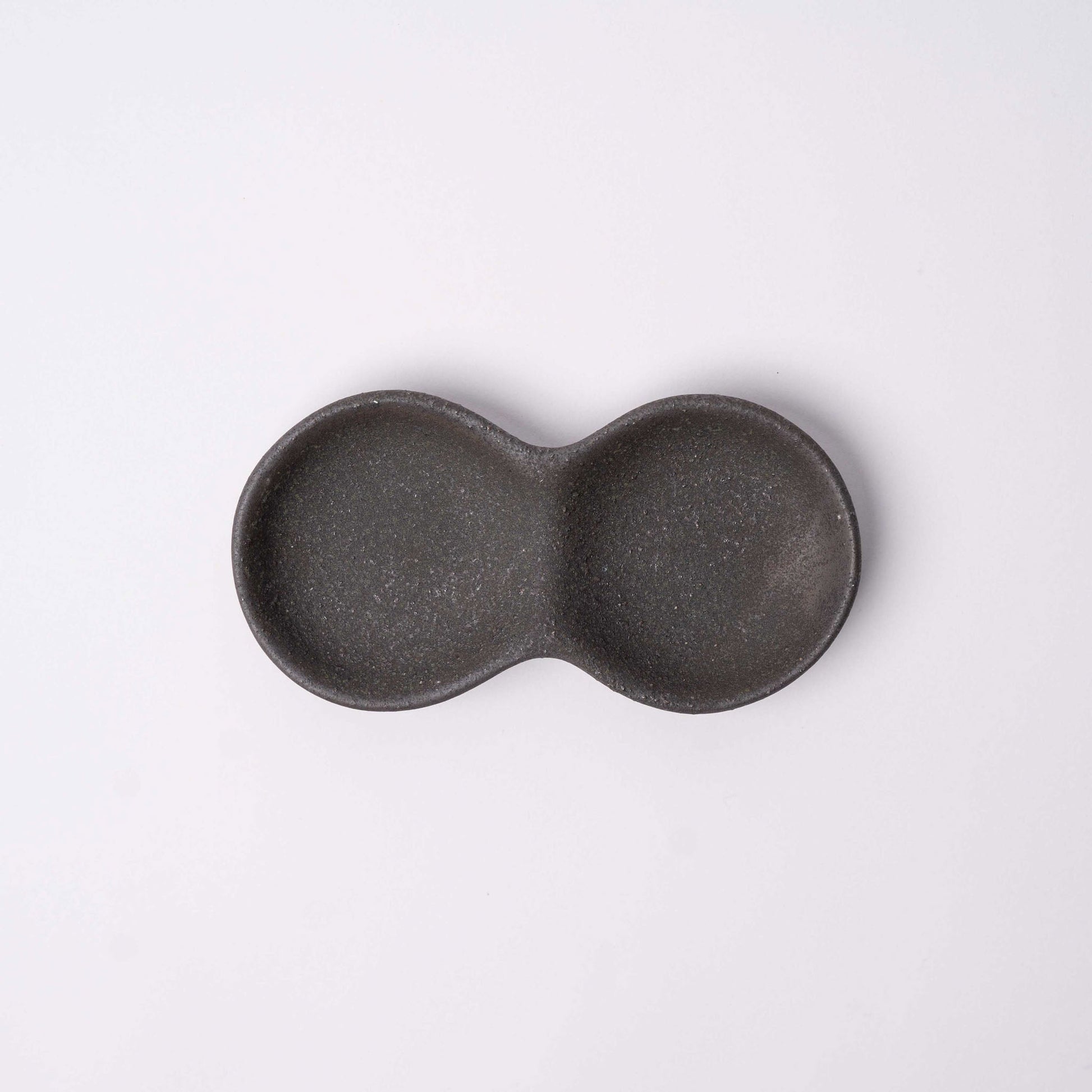 Double Sauce Dish 15.5cm Stone Slab Design - Image 2