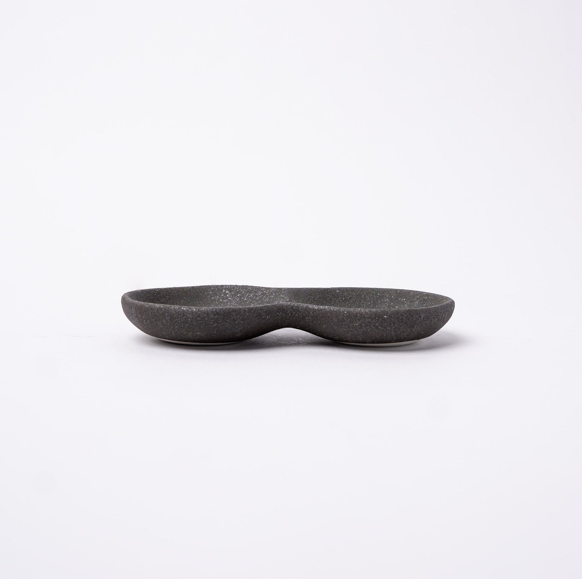 Double Sauce Dish 15.5cm Stone Slab Design - Image 3
