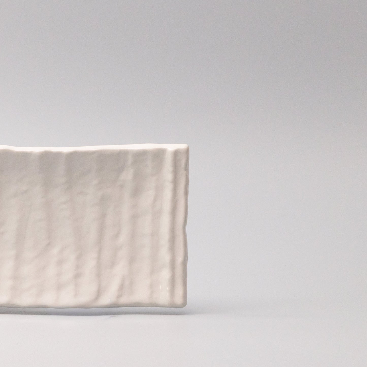 Sashimi Plate 33cm White Glaze - Image 2