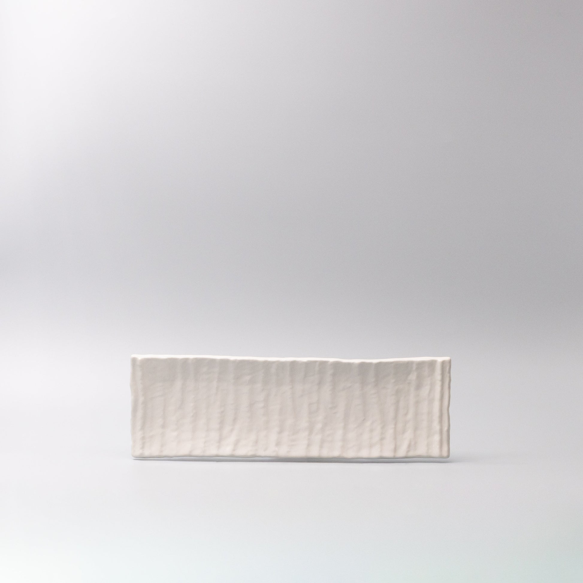 Sashimi Plate 33cm White Glaze - Image 5