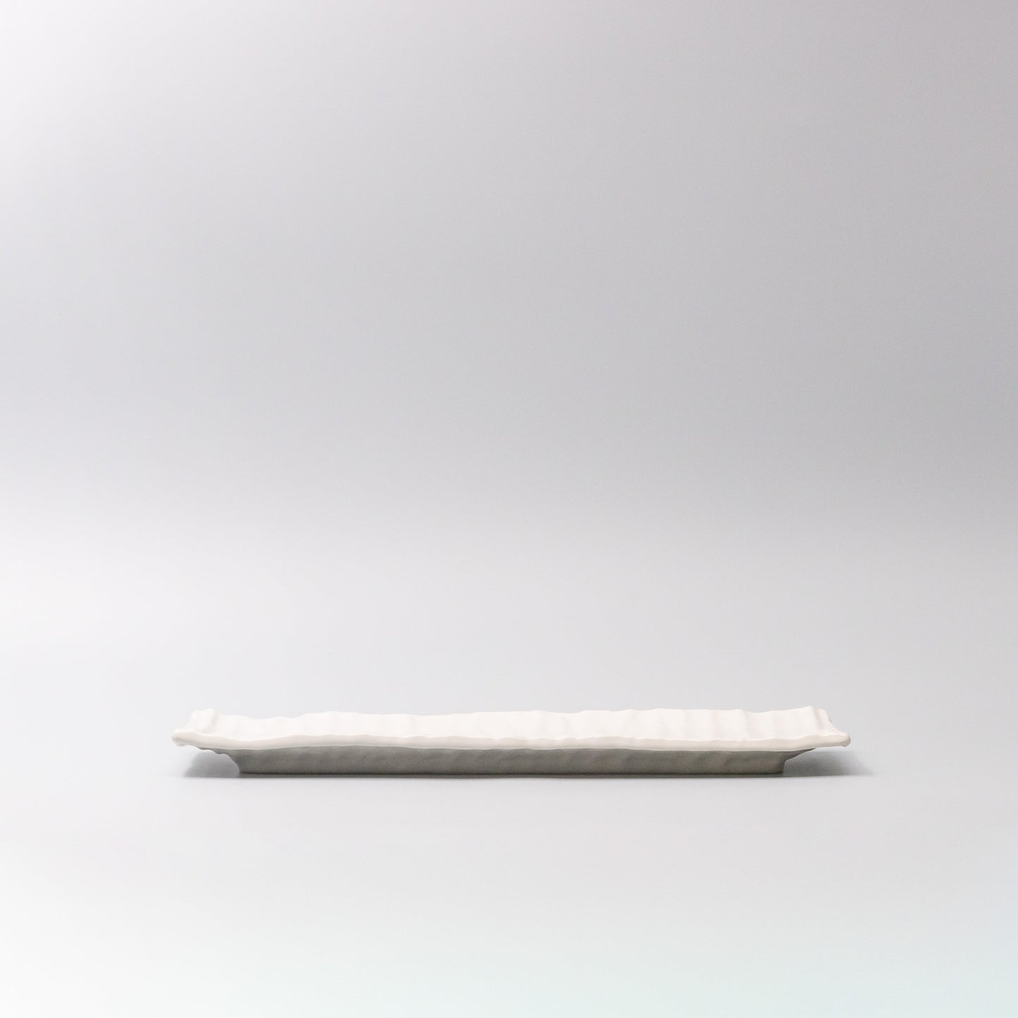 Sashimi Plate 33cm White Glaze - Image 4