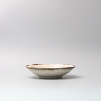 Pasta Bowl 24cm Ivory Pearl Glaze - Image 4