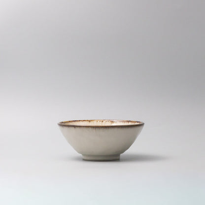Udon Bowl 19cm Ivory Pearl Glaze - Image 3
