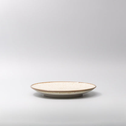 Dinner Plate 26cm Ivory Pearl Glaze - Image 3