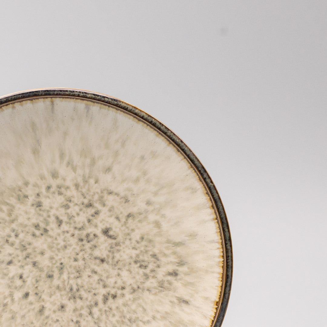 Side Plate 19cm Ivory Pearl Glaze - Image 2