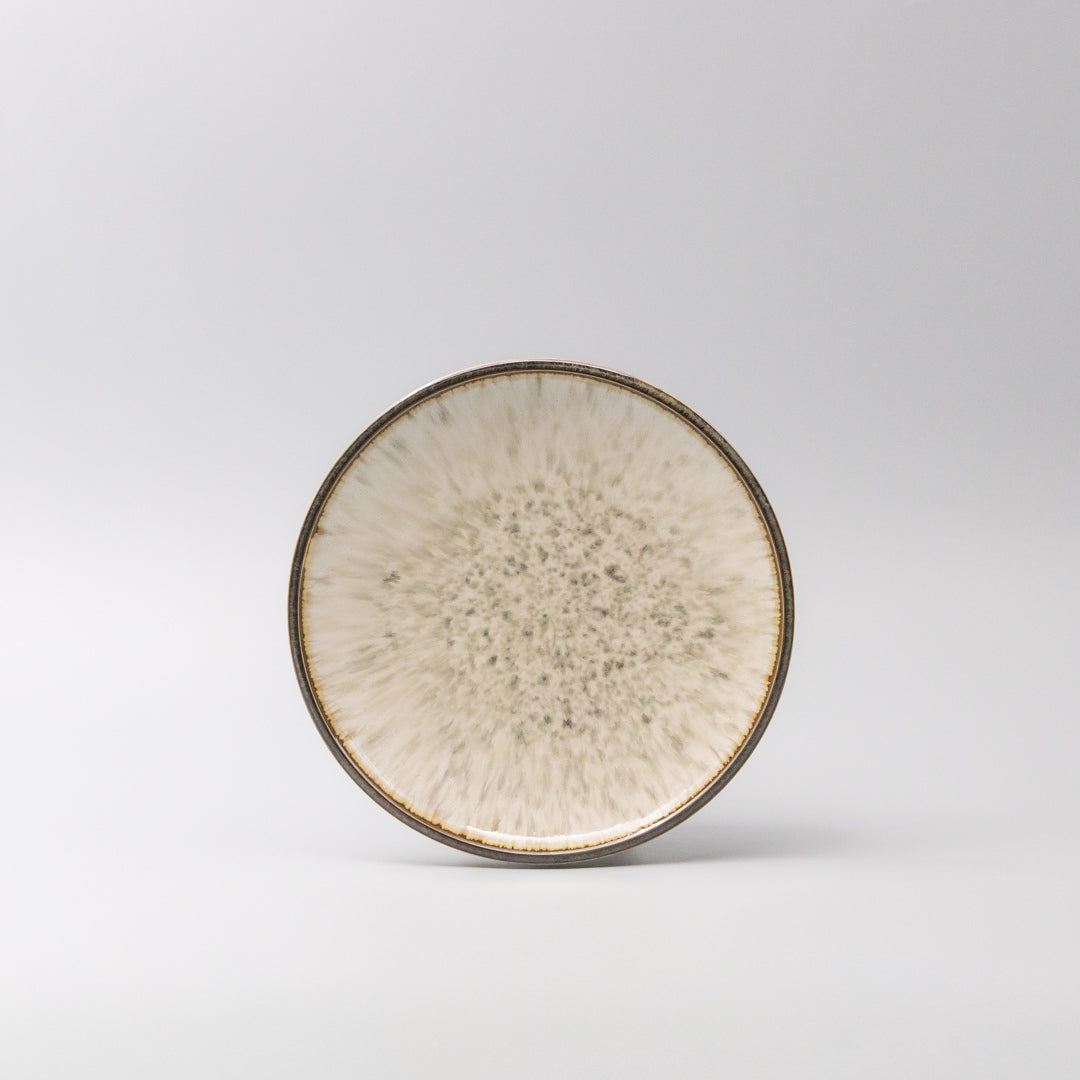 Side Plate 19cm Ivory Pearl Glaze - Image 3