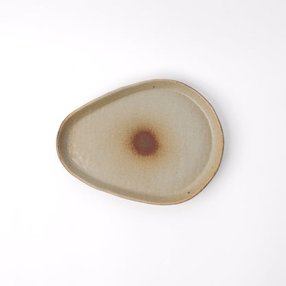 Saucer Arc Cashew Glaze