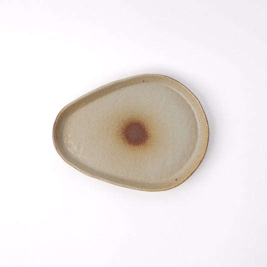 Saucer Arc Cashew Glaze