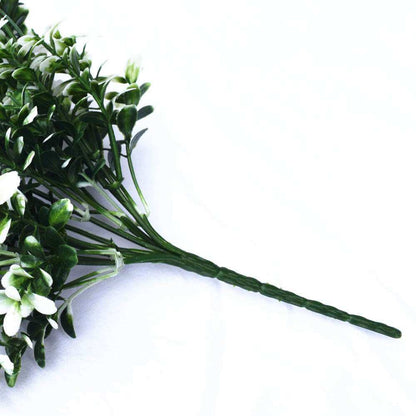White Tipped Money Leaf Stem UV Resistant 32cm - Image 3