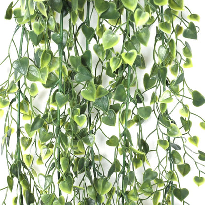 Artificial Hanging Plant (Heart Leaf) UV Resistant 90cm - Image 4